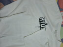 昌祥回力100%纯棉港风夏季原创短袖t恤男学生宽松潮流百搭ins情侣休闲半袖 白色油画墙 100%纯棉 L 实拍图