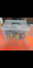 禧天龙塑料衣物收纳箱玩具整理箱30L 透明  3个装 不带轮 实拍图