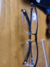 雷蒙迪克(RAYMDIC)眼镜框男近视眼镜男半框纯钛光学架轻商务钛架 R6005 Col.1 哑黑色 实拍图