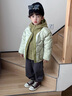 巴拉巴拉童装儿童羽绒服男童女童2025新冬季摇粒绒两件套上衣209425107207 实拍图