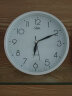 康巴丝（Compas） 挂钟客厅简约钟表挂墙现代办公室石英钟时钟创意座钟卧室挂钟 2802白色 实拍图