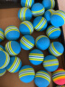 PGM 高尔夫海绵球 室内高尔夫练习球 彩虹球 软球 50个装 颜色随机发货 晒单实拍图