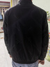 罗蒙（ROMON）外套男时尚夹克男士行政商务休闲立领棒球服上衣男黑色2XL 实拍图