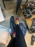Vis Amoris允莫苏新款RIBBON平底透明皮扣浅口雨鞋果冻女鞋 布林红 39 实拍图