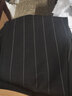 PHJ 休闲裤女秋季新款遮肉显瘦小脚哈伦长裤高腰职业OL免烫西装裤 条纹-九分裤 M（95-110斤） 实拍图