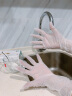 foojo食品级丁腈手套厨房洗碗柔韧型清洁家务料理拌菜 20只白色加长版 实拍图