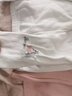 贝瑞加（Babyprints）女童打底裤儿童裤子女宝宝弹力长裤女孩春秋底裤木耳边 白110 实拍图