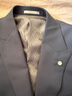 威可多（VICUTU）【小蓝西二代】男士西装商务正装礼服外套新郎伴郎结婚西服 西服180B或西裤87 均码 晨雾蓝上衣（2代） (尺码以上面为准) 实拍图