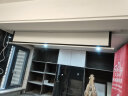 冠叶科技N1 Ultra投影仪电动投影幕布家用无线遥控电动幕布壁挂幕通用电动屏幕 84英寸16:9白塑旗舰版 实拍图