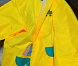 柠檬宝宝儿童雨衣男女童小学生雨披带书包位上学黄色异次元集合 M 实拍图