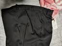 轩莱雅 帅气慵懒风bf男生百搭西裤男ins坠感垂感DK制服九分宽松休闲直筒韩版潮流显瘦休闲西裤 黑色K15西装裤 L（30-31） 实拍图