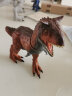美泰（mattel）新品美泰侏罗纪恐龙玩具侏罗纪世界2反派迅猛龙电影 声光特警霸王龙E0830 实拍图