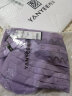 颜域V领系带连衣裙女秋装2023年新款优雅气质简约中长款女士裙子 紫色 XL/42 晒单实拍图
