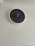 摩门（Momen）挂钟 客厅钟表个性卧室时钟创意星座石英钟14英寸 HD0050 金属白 实拍图