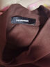 真维斯（JEANSWEST）打底衫女加绒长袖t恤女装半高领秋冬新款上衣服修身保暖内搭加厚 米色 小一捧花束_K_左领角 M 实拍图