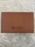 骆驼（CAMEL） 牛皮革轻盈舒适商务休闲男士皮鞋 G13S297044 棕色 43  实拍图