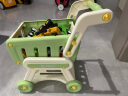 奥智嘉购物车玩具女孩过家家趣味手推车水果切切乐3-6岁生日礼物绿 实拍图