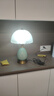 姿灯台灯卧室床头灯北欧现代新中式轻奢书房陶瓷ins风欧式复古装饰灯 陶瓷款  12W三色 实拍图