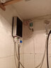 荣事达 即热式电热水器 【清仓】家用小型速热淋浴器卫生间淋浴洗澡免储水变频恒温 6000W 【黑色】上门安装 实拍图