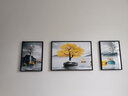 轩棠树客厅装饰画沙发背景墙挂画三联壁画北欧轻奢现代简约轻奢卧室墙画 一帆风顺-01款 左右35*50中50*70cm晶瓷画 实拍图