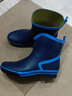 非常行（Jolly Walk）水鞋男雨鞋低筒水靴洗车钓鱼雨靴防水套鞋胶鞋 深蓝 46 实拍图