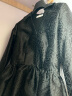 朗姿法式赫本风重磅刺绣高腰裙春季新款收腰显瘦复古小黑裙 黑色 160/80A/M 晒单实拍图