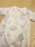 戴维贝拉（DAVE＆BELLA）春季家居服宝宝睡衣婴儿衣服新生儿连体衣和尚服春秋0-3-6-12个月 小兔子【DB3237932】 52cm cm（建议身高48-52cm） 实拍图