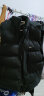 回力运动棉服马甲男加厚秋冬篮足球训练户外休闲保暖防寒背心无袖棉衣 黑色 XL 实拍图