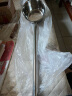 屋田304不锈钢长柄水舀子水瓢厨房家用商用大汤粥勺直径16cm长43.5cm 实拍图