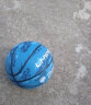 李宁（LI-NING）篮球CBA室内外训练耐打蓝球 水泥地耐磨橡胶篮球 5号 LBQK605-4 篮球 实拍图