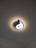 雷士照明（NVC）LED卧室照明吸顶灯卡通灯具儿童房30瓦三段调光圆形蓝鲸鱼包安装 实拍图