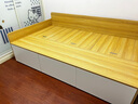 平子集榻榻米书房床简约板式收纳单人床小户型抽屉床ENF板材定制 黄橡木色 1.2*2.0m单床 实拍图