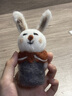 哈尼 手工毛毡diy玩偶搓搓乐打发时间手工diy戳戳乐羊毛毡材料包 小兔子 实拍图