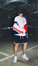 耐克（NIKE）Air Force 1 AF1空军一号 全白黑武士经典款男女情侣休闲运动板鞋 CW2288-111 42.5 实拍图