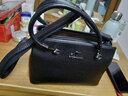 北狐真皮女包中年女包妈妈包高贵大气百搭女手提包情人节时尚头层牛皮 黑色 实拍图