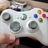 游戏手柄XBOX360电脑电视手机平板steam通用有线无线蓝牙免驱手柄 白*震动有线（电脑/电视） 实拍图