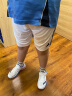 阿迪达斯（adidas）童装24春夏儿童足球运动短裤男中大童针织吸湿快干裤子IR9370白 晒单实拍图
