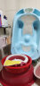 凯姆（CAM）意大利原装进口新生婴儿洗澡盆加厚可坐可躺硅胶防滑宝宝儿童洗澡 天蓝色【硅胶防滑坐躺两用】 实拍图
