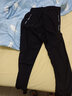 左斯客休闲裤男士夏季冰丝薄款夏天工作裤男宽松松紧腰运动百搭长裤 薄款988黑色 L 实拍图