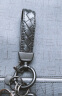 卡斯兰迪 小羊皮编织汽车钥匙扣钥匙链挂件适配于宝马奔驰奥迪大众钥匙环 质感黑 KSL2291 晒单实拍图