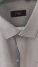 杉杉（FIRS）短袖衬衫男中年商务休闲正装宽松免烫衬衣 TCT4299短袖绿色 42  实拍图