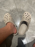 CROCS卡骆驰洞洞鞋男鞋女鞋夏季新款经典克骆格户外男士沙滩鞋凉鞋拖鞋 10126-2V3贝雅/卵石（尺码偏大） 41 -42(260mm) 实拍图