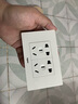 罗格朗（LEGRAND）118型插座尚超风系列暗装插排 白色十孔插座 实拍图