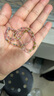 若华（RUOHUA）瑰丽 2-2.5mm45cm彩色迷你小碧玺项链女彩宝锁骨链小众礼物 实拍图