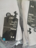 杜城新款联名UA篮球袜NBA加厚毛巾底实战运动休闲吸汗透气运动球袜 UA白色(中筒) 实拍图