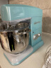 乔立7600厨师机家用和面机商用揉面发面全自动多功能搅面奶油机6.9L 【蓝色】机械豪华版（三层冰桶+黄油拍） 6.9L 实拍图