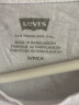 Levi's李维斯2024春夏女士短袖T恤纯色百搭简约字母logo潮流休闲 白色 S 实拍图