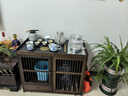 淘慕新中式移动茶桌家用小茶台客厅实木茶车阳台茶几烧水壶一体茶水柜 单张/80长圆网大乌金石+无盖板 实拍图