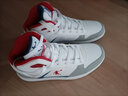 乔丹高帮板鞋男鞋运动鞋2025秋冬季新款厚底青少年小白鞋休闲鞋子男士 浅灰/生活蓝 43 实拍图
