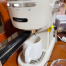 美的（Midea）复古意式半自动咖啡机 净甜小型家用恒温萃取可打奶泡 1.5升一体机花式奶咖 小巧机身 E07 实拍图